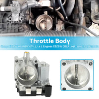 {{ Throttle Body Suitable For AUDI VW 1. 2, 1. 4 L CBZB and CBZA 03F133062B 03F133062 }} - Buy Car Parts Online at {{ Kaka Auto Parts }}.