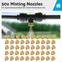 {{ For Cooling System 0. 024 inch  Brass Misting Nozzles Water Mister Sprinkle 50pcs }} - Buy Car Parts Online at {{ Kaka Auto Parts }}.