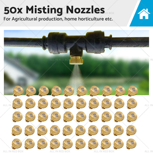 {{ For Cooling System 0. 024 inch  Brass Misting Nozzles Water Mister Sprinkle 50pcs }} - Buy Car Parts Online at {{ Kaka Auto Parts }}.