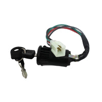 4-Wire Ignition Key Barrel Switch Suitable For 50cc / 110cc / 125cc / 250cc PIT Quad Dirt Bike & ATV