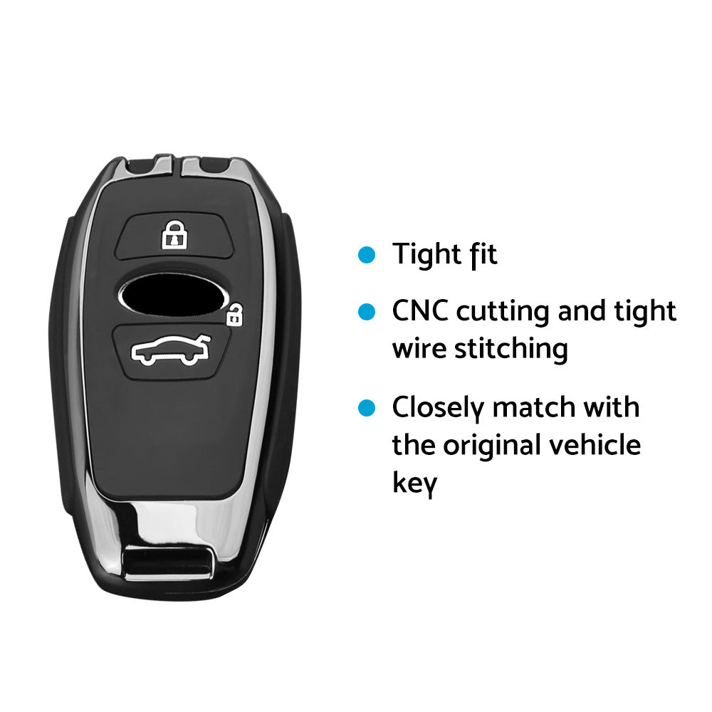 Remote Key Fob Case Cover Suitable For Subaru BRZ / Forester / Outback / Impreza / WRX