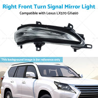 {{ Right Front Turn Signal Mirror Light Suitable for Lexus 13-20 GX460 LX570 }} - Buy Car Parts Online at {{ Kaka Auto Parts }}.
