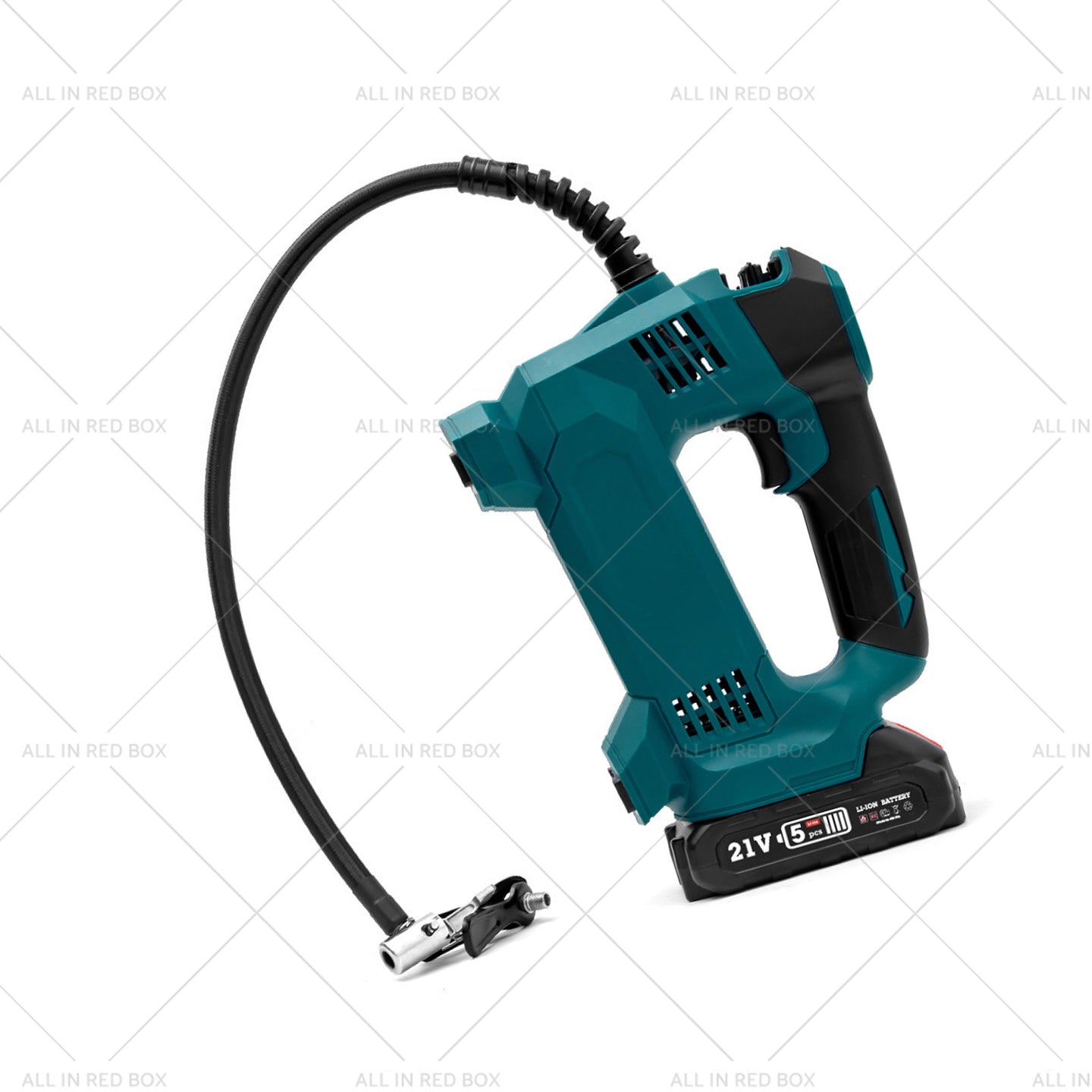 {{ Cordless Portable Tyre Inflator Pump w/ Battery Charger For Makita 18V Battery }} - Buy Car Parts Online at {{ Kaka Auto Parts }}.