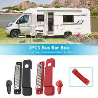 {{ 2pcs 12 Terminal Power Distribution Block Bus Bar DC 48V 12P Wiring Bars AU }} - Buy Car Parts Online at {{ Kaka Auto Parts }}.