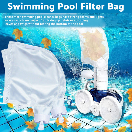 2x Suction Machine Kit Suitable For Polaris 280 / 480 Pool Cleaner With Zipper Bag