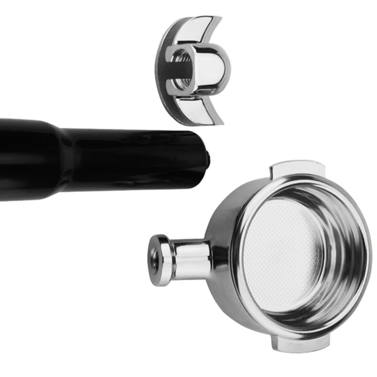 58MM 2 Spout Filter Portafilter Suitable For E61 Expobar Gemilai Coffee Machine