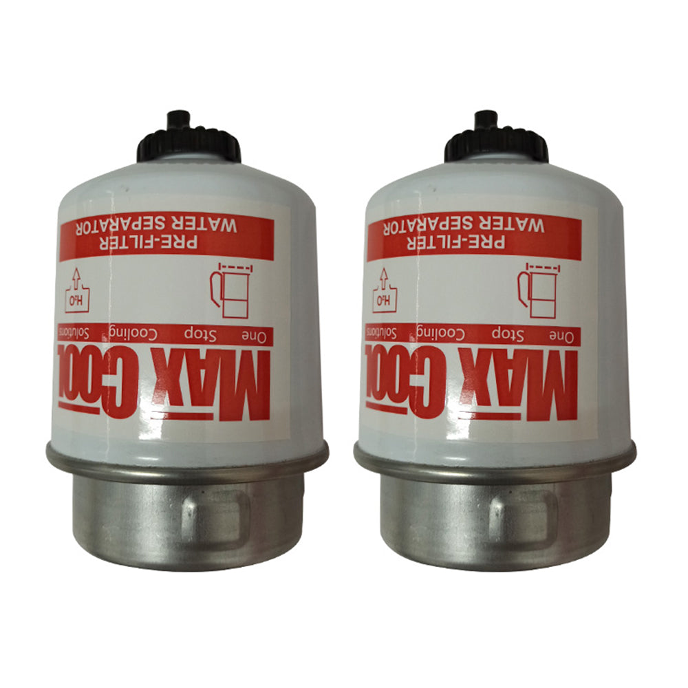 2x 3.6in Replacement Fuel Filter Element 30 Micron Suitable For 31863 Fuel Water Separator