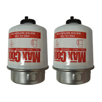 2x 3.6in Replacement Fuel Filter Element 30 Micron Suitable For 31863 Fuel Water Separator