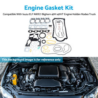 Engine Gasket Kit Suitable For Isuzu ELF NKR77 / Holden Rodeo Truck 4JH1 & 4JH1T