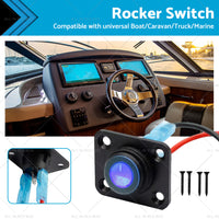 {{ For Boat Caravan Truck Marine 12V 1 Gang Toggle Rocker Switch Panel ON OFF }} - Buy Car Parts Online at {{ Kaka Auto Parts }}.