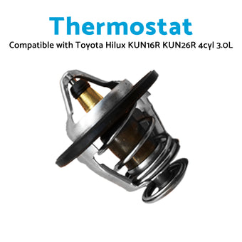 compare product Thermostat Suitable for 2005-2015 Hilux KUN16R KUN26R 4cyl 3. 0L 1KD-FTV Diesel
