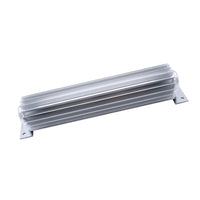 Universal 12 Inch Aluminum Dual Pass Finned Transmission Oil Cooler With Fittings Suitable For Universal Use