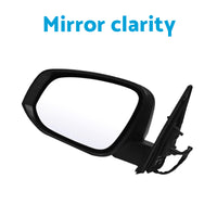 Left Side Door Mirror White Suitable For Toyota RAV4 2013-2018 5-Wire