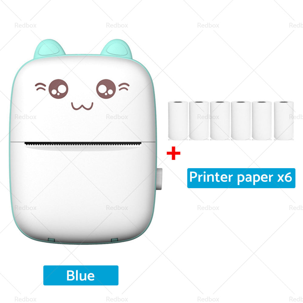 {{ Pocket Thermal Printer Mini Blue-tooth Mobile Phone Label Photo Printing Machine }} - Buy Car Parts Online at {{ Kaka Auto Parts }}.