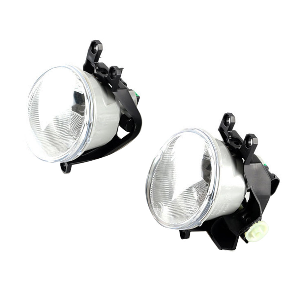 2x Front Grill Bumper Halogen Fog Lights Suitable For Toyota Yaris 2018-2019