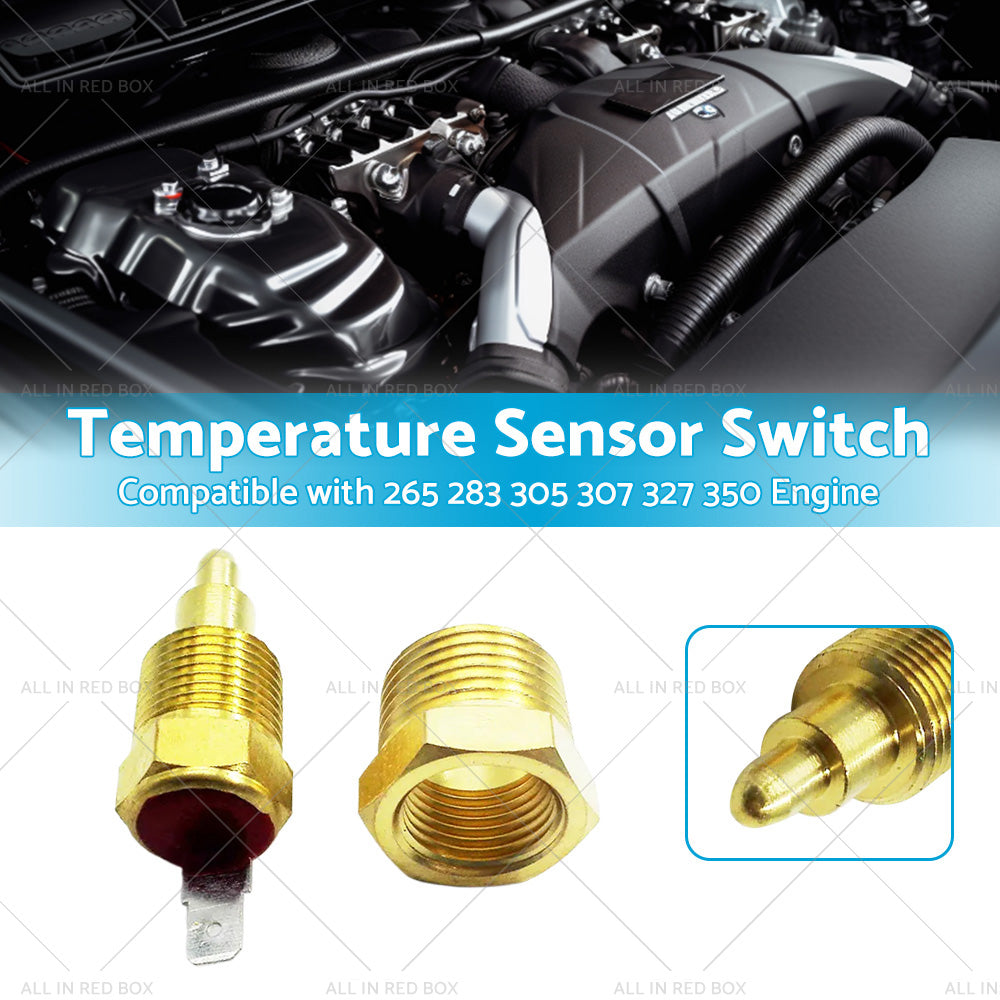 {{ 3 8inch NPT Engine Radiator Temperature Thermo Sensor Cooling Fan Switch Aluminum }} - Buy Car Parts Online at {{ Kaka Auto Parts }}.