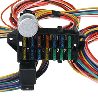 {{ 14 Circuit Wiring Harness Street Hot Rat Rod Custom Universal Wire Kit }} - Buy Car Parts Online at {{ Kaka Auto Parts }}.