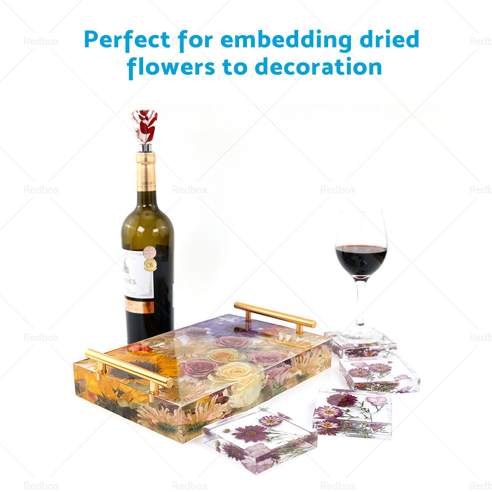 {{ Silicone Epoxy Resin Casting Tray Mold 13. 5 inch  Deep Rectangle Mold4 Coaster Mold }} - Buy Car Parts Online at {{ Kaka Auto Parts }}.