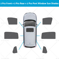 {{ Front Rear Port Window Magnetic Mesh Sun Shade Suitable for Toyota Corolla Cross }} - Buy Car Parts Online at {{ Kaka Auto Parts }}.