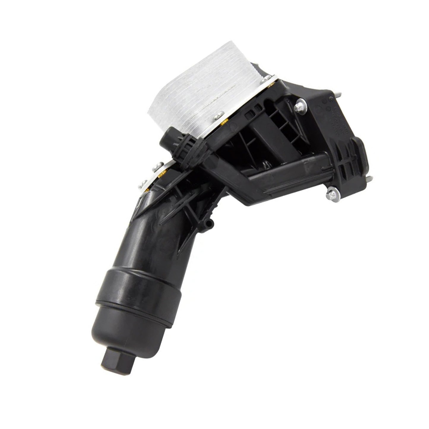 Black Engine Oil Cooler Filter Housing Suitable For BMW F20 / F22 / F30 / G30 / G32