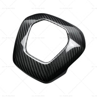 {{ Overlay Real Carbon Fiber Steering Wheel Center Cover Suitable For Corvette C8 }} - Buy Car Parts Online at {{ Kaka Auto Parts }}.