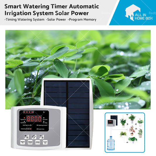 {{ Smart Drip Self Watering System Irrigation Timer kit 10M Solar Power Plant Auto }} - Buy Car Parts Online at {{ Kaka Auto Parts }}.