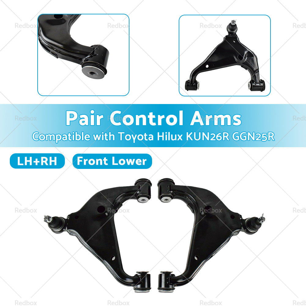 {{ LH RH Front Lower Control Arm Suitable for TOYOTA HILUX KUN26 GGN25 4WD 05-15 }} - Buy Car Parts Online at {{ Kaka Auto Parts }}.