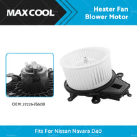 {{ Blower Fan Motor Heater Fan Suitable for Nissan Navara D40 MNT 09-15 Thai Built }} - Buy Car Parts Online at {{ Kaka Auto Parts }}.