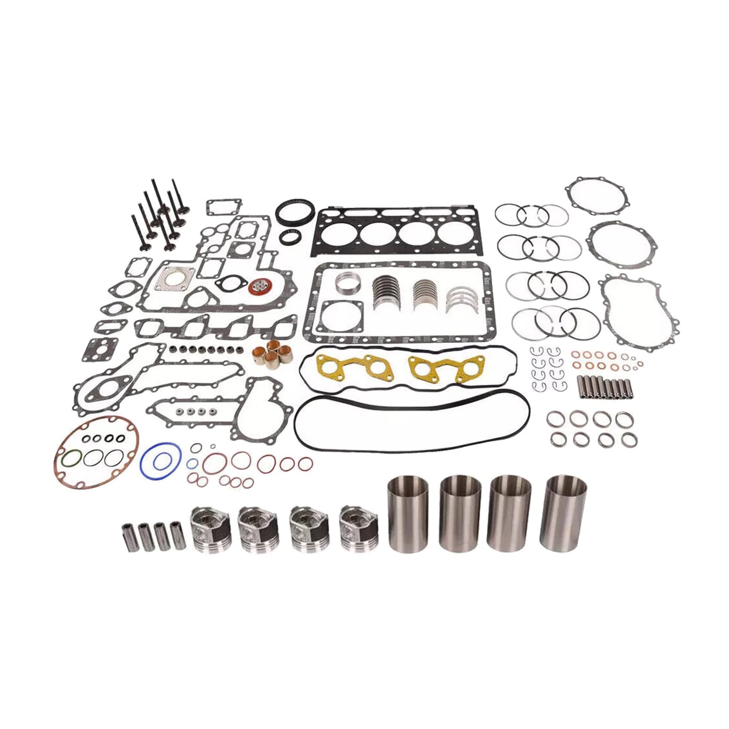 {{ Overhaul Rebuild Kit+Liner Suitable for Kubota L4200 V2203 Bobcat 753 A0216A0281 }} - Buy Car Parts Online at {{ Kaka Auto Parts }}.