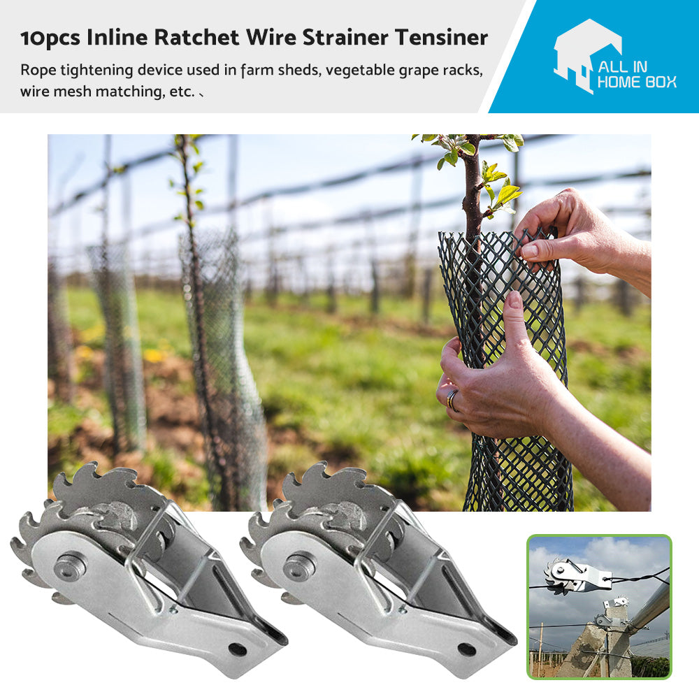 {{ 10PCS or SET INLINE RATCHET STRAINER FOR TENSIONING FENCE WIRE TENSIONER }} - Buy Car Parts Online at {{ Kaka Auto Parts }}.