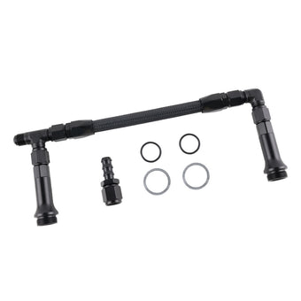 compare product Braided AN6 Dual Feed Carburetor Fuel Line Double Pump Suitable For 4150 Holley Carburetor