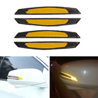 {{ Reflective Carbon Fiber Car Door Edge Guard Bump Protector Sticker Universal }} - Buy Car Parts Online at {{ Kaka Auto Parts }}.
