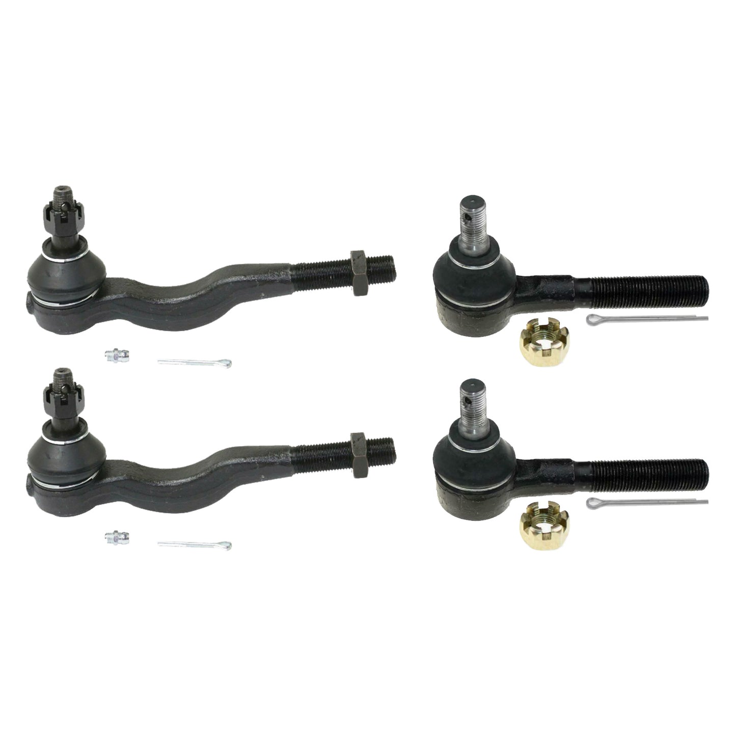 {{ 4 Inner & Outer Tie Rod End Kit Suitable for Mitsubishi Pajero NH NJ NK NL 91-20 }} - Buy Car Parts Online at {{ Kaka Auto Parts }}.