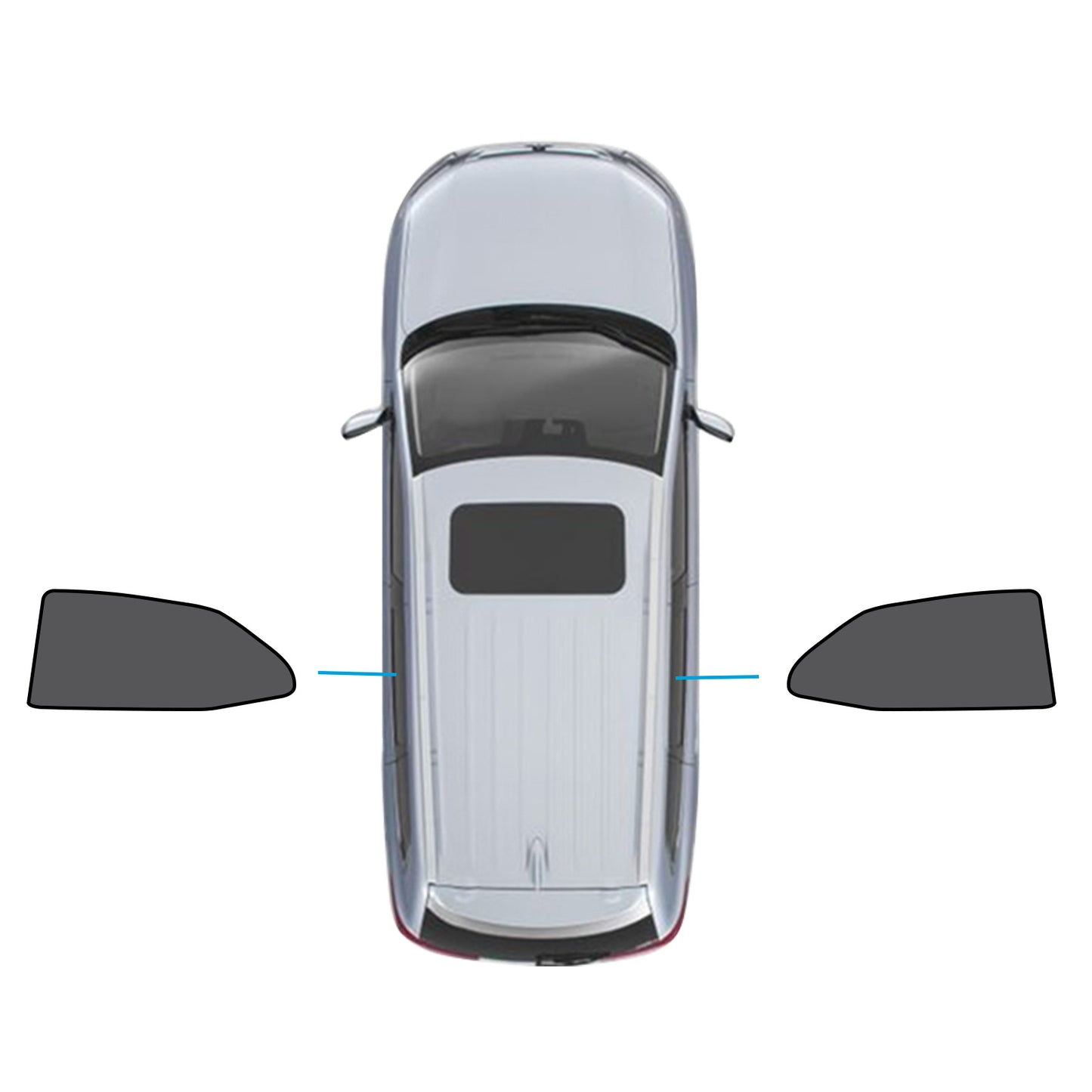 {{ Car Window Magnetic Mesh Sun Blind Shades Suitable for Toyota Camry 2017-2025 }} - Buy Car Parts Online at {{ Kaka Auto Parts }}.