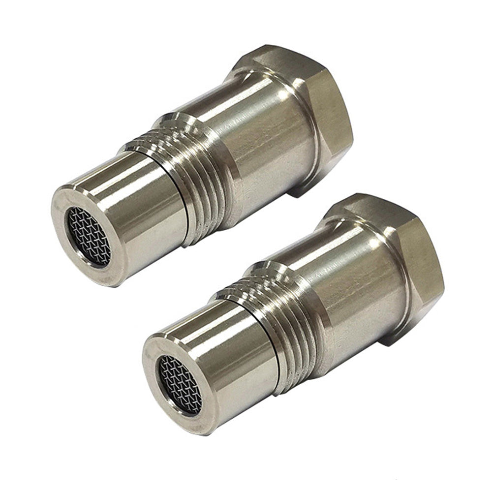 Oxygen O2 Sensor Spacer Adapter 2x Suitable For Catalytic Converter Fix Check Engine Light