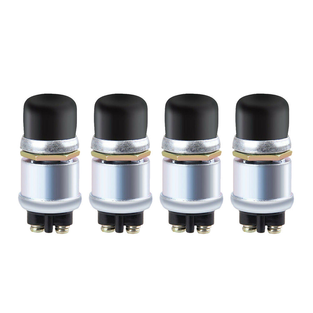 4x 12V Car Ignition Push Button Switch Suitable For Engine Start Track Vehicles Heavy Duty