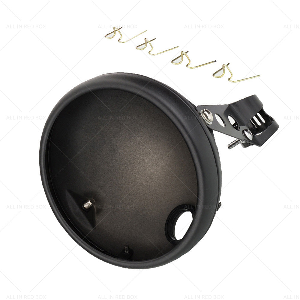 {{ 7inch Inch Motorcycle Head Light Bulb Bucket Housing Bracket Suitable For Harley }} - Buy Car Parts Online at {{ Kaka Auto Parts }}.