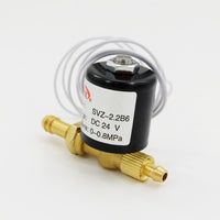 2-Way Solenoid Valve 0-0.8Mpa Suitable For Argon Welding Machines VZCT-2.2 24VDC