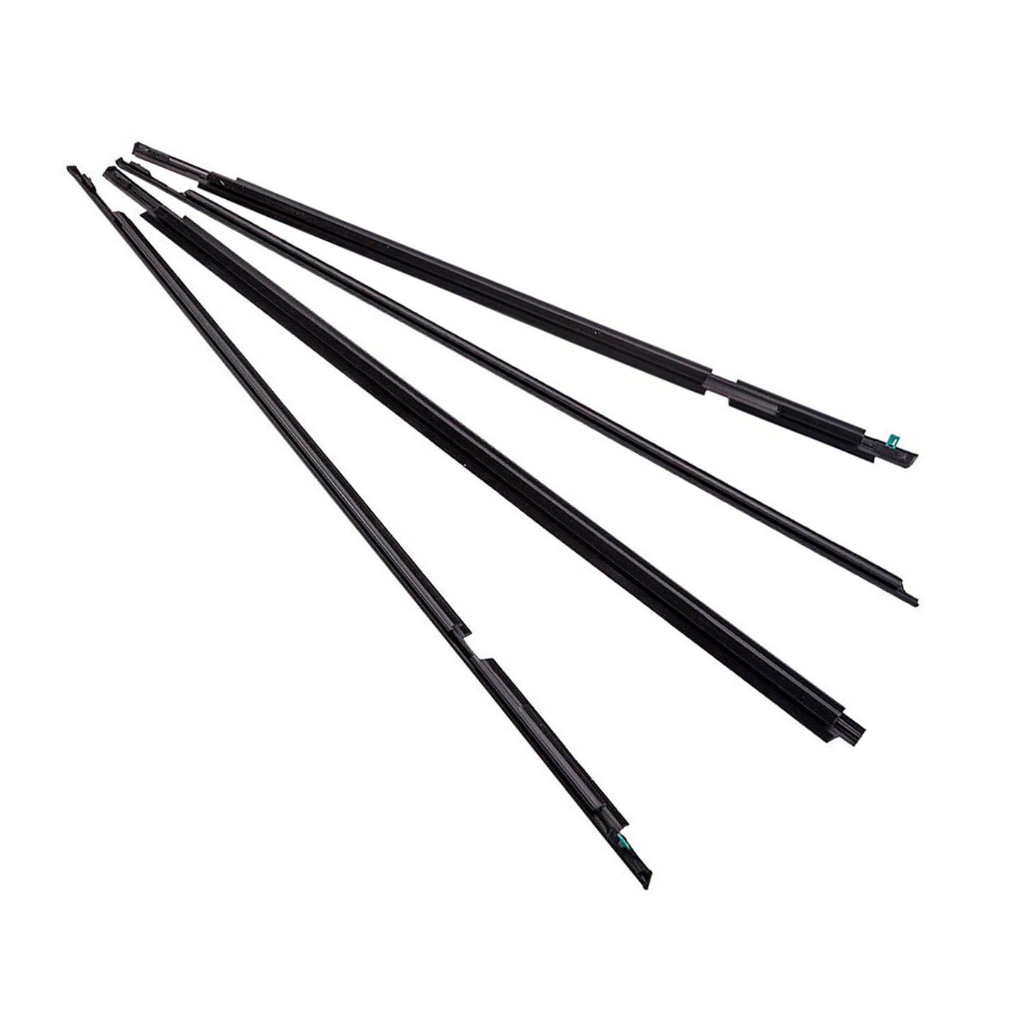 Weatherstrips Window Trim Seal Black Suitable For Toyota LandCruiser 100 / 105 / 120