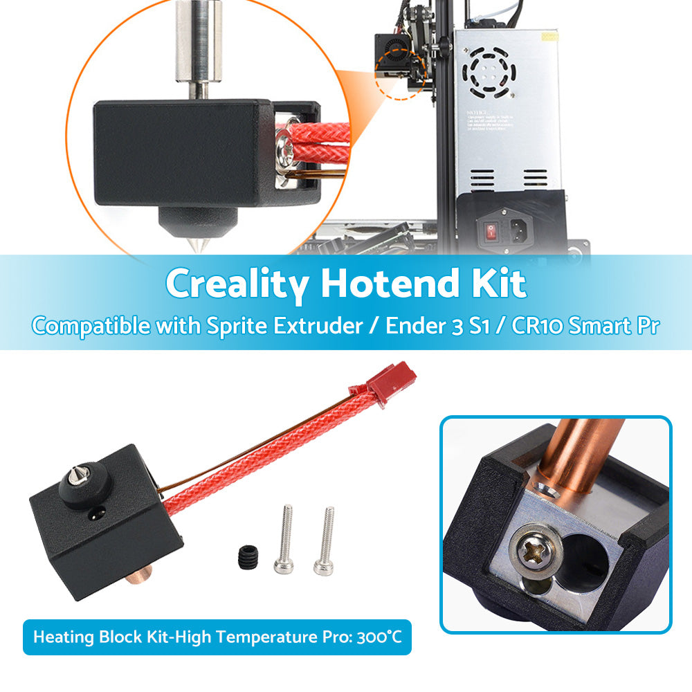 Creality Hotend Kit Suitable For Sprite Extruder   Ender 3 S1   CR10 Smart Pro