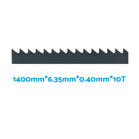 Bandsaw Blade 1400NM 6TPI Suitable For Workzone Ferrex HBS20 350W Bandsaw From Aldi
