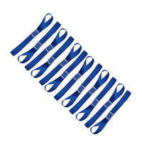 12x Soft Loop Tie Down Lashing Straps Heavy Duty Suitable For Motorcycle & Dirt Bike