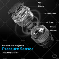 {{ Digital Differential Manometer 隆脌103. 42KPa Air Pressure Meter Digital }} - Buy Car Parts Online at {{ Kaka Auto Parts }}.