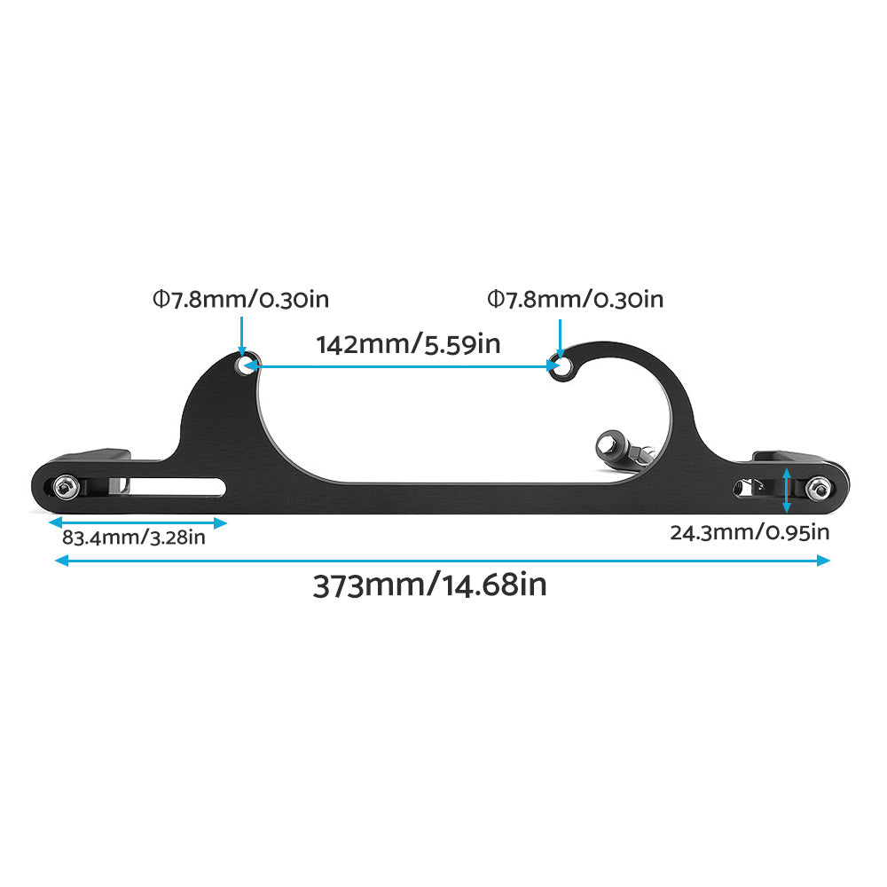 Throttle Cable Bracket Carburetor Billet Aluminum Black Suitable For Carb 4150/4160