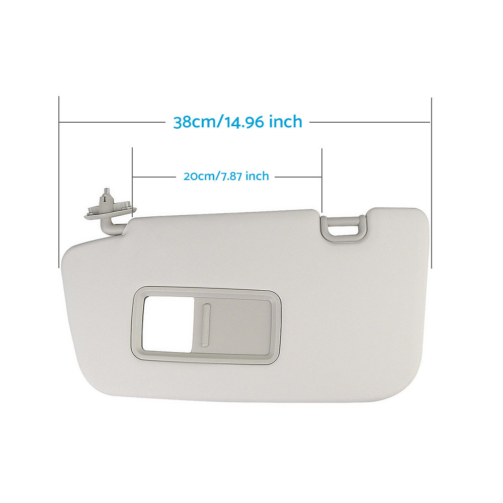 Front Left Sun Visor Sunshade Suitable For Subaru Impreza WRX 92011FG032ME (2008–2014)