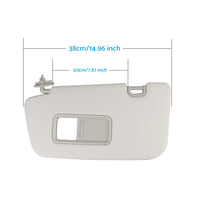 Front Left Sun Visor Sunshade Suitable For Subaru Impreza WRX 92011FG032ME (2008–2014)