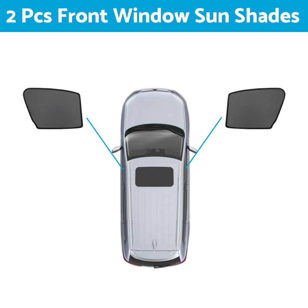 Car Window Sun Shade Magnetic Mesh Suitable For Mitsubishi Outlander 2013-2022