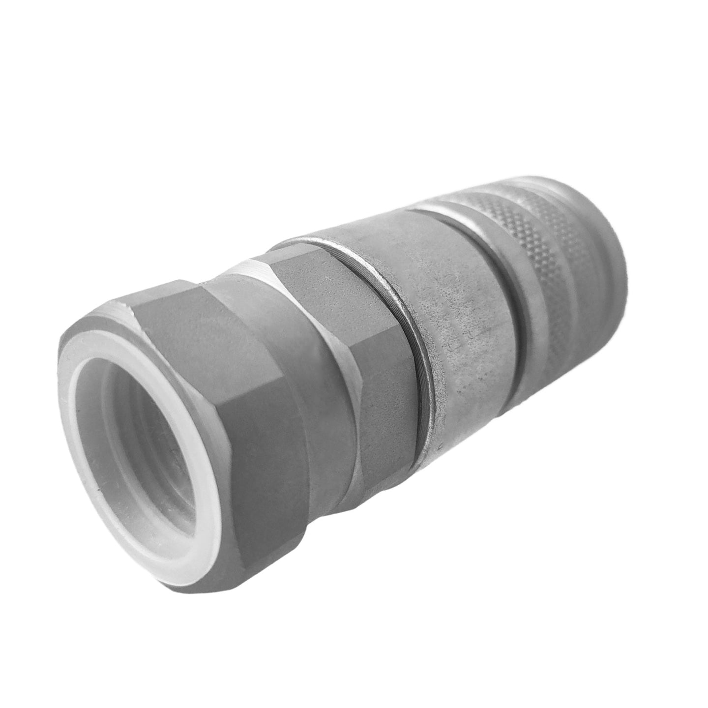 {{ Hydraulic Female Flat Faced Coupler Suitable For Bobcat 7246790 1/2in Body 3/4in Sae Thread }} - Buy Car Parts Online at {{ Kaka Auto Parts }}.