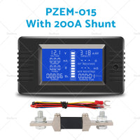 {{ 50-300A LCD Display DC Battery Monitor Meter 200V Voltmeter Amp For RV System }} - Buy Car Parts Online at {{ Kaka Auto Parts }}.