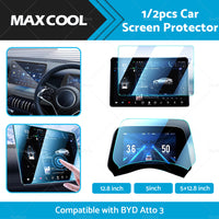 {{ Tempered Glass Screen Protector Center Control  Suitable for BYD Atto3 Dolphin }} - Buy Car Parts Online at {{ Kaka Auto Parts }}.